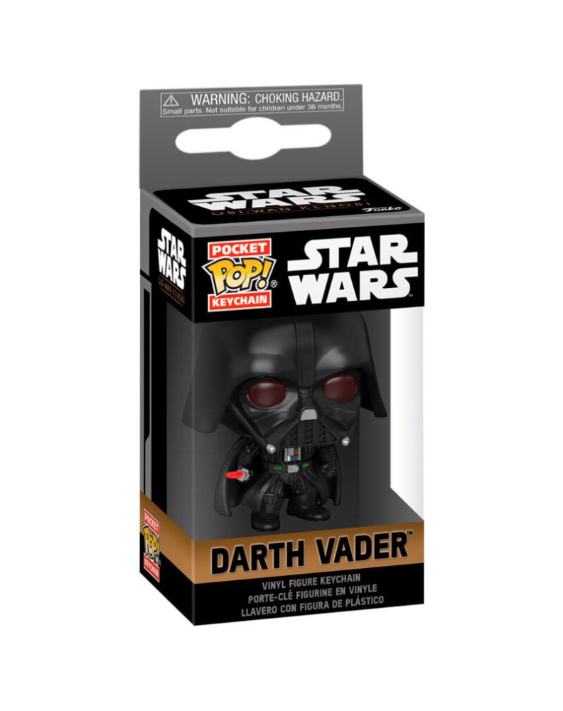 LLAVERO POCKET POP KEYCHAIN-STAR WARS- OBI-WAN-DARTH VADER
