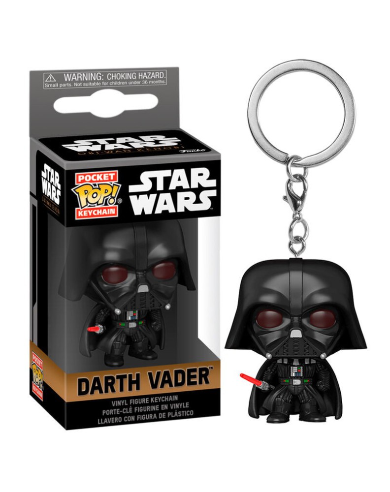 LLAVERO POCKET POP KEYCHAIN-STAR WARS- OBI-WAN-DARTH VADER