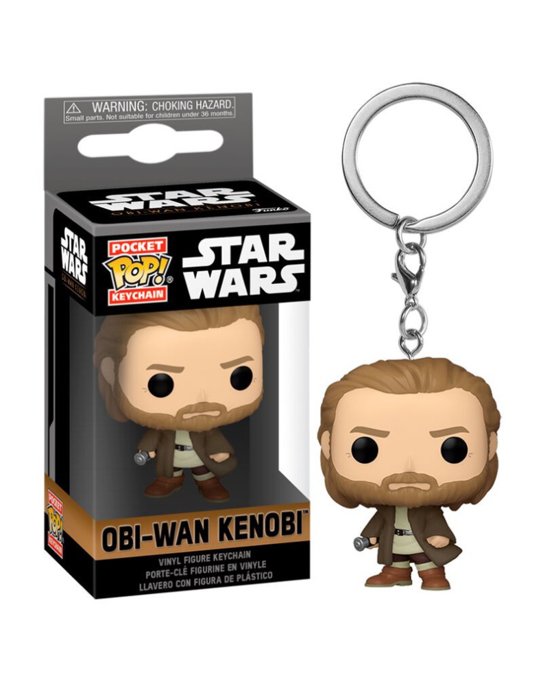 FUNKO POP KEYCHAIN-STAR WARS- OBI-WAN-OBI-WAN KENOBI