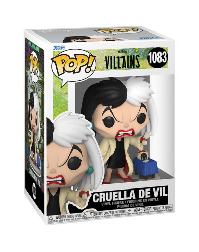 FUNKO POP -DISNEY VILLAINS- CRUELLA DE VIL