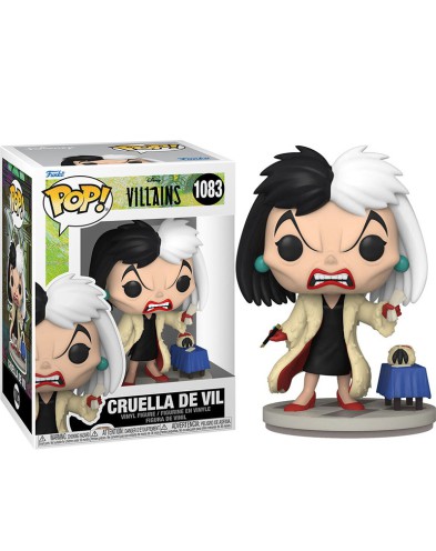 FUNKO POP -DISNEY VILLAINS- CRUELLA DE VIL