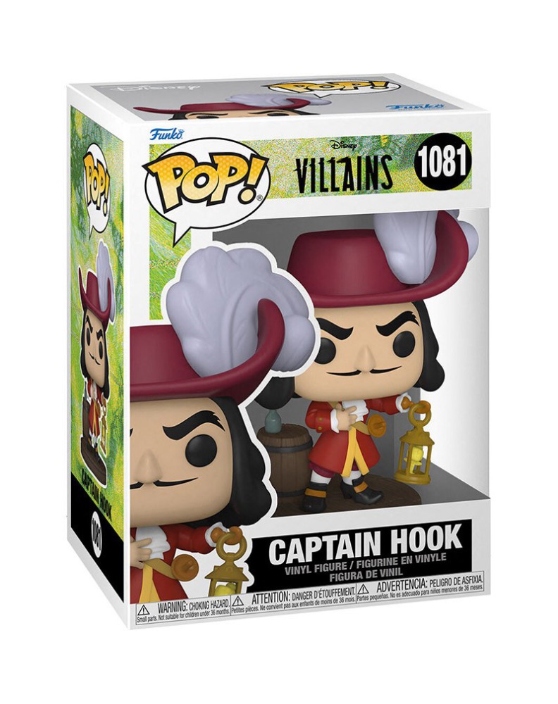 FUNKO POP -DISNEY VILLAINS- CAPTAIN HOOK