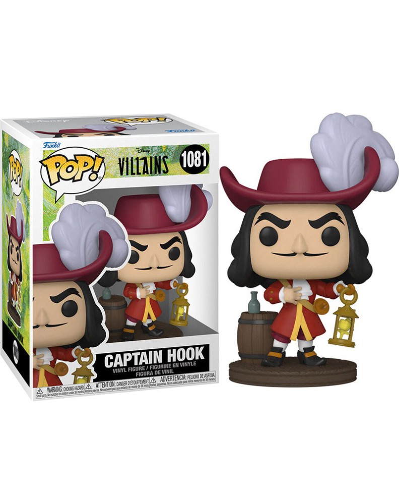 FUNKO POP -DISNEY VILLAINS- CAPTAIN HOOK