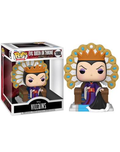FIG FUNKO POP-DISNEY VILLAINS- EVIL QUEEN ON THRONE