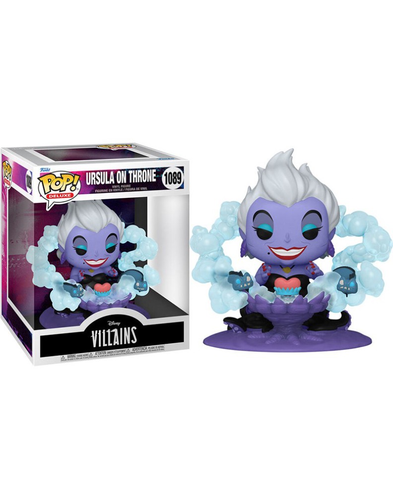 FIG FUNKO POP-DISNEY VILLAINS- URSULA ON THRONE