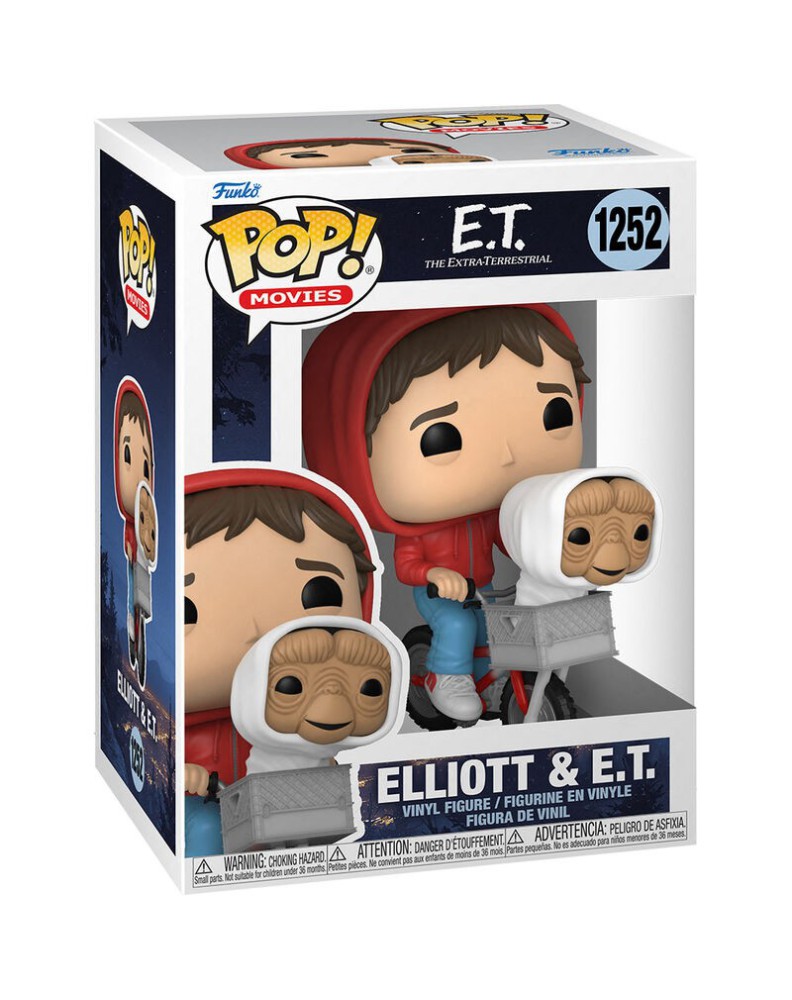 FUNKO POP -ET- EL EXTRATERRESTRE-40TH ELLIOT & E.T