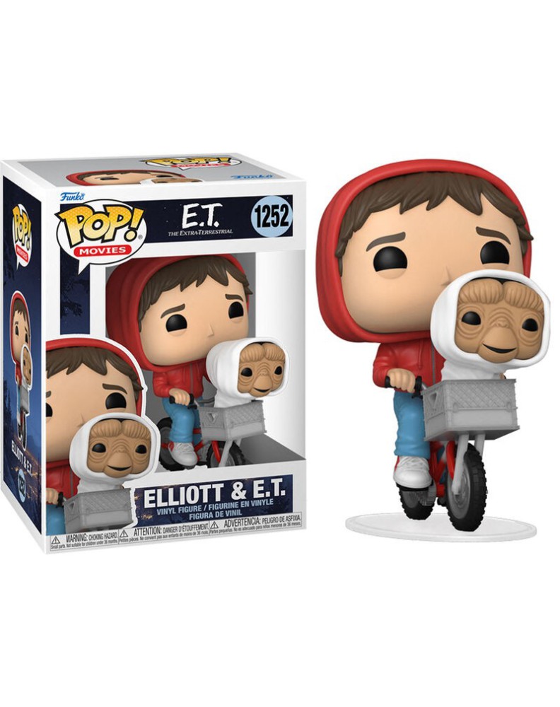 FUNKO POP -ET- EL EXTRATERRESTRE-40TH ELLIOT & E.T