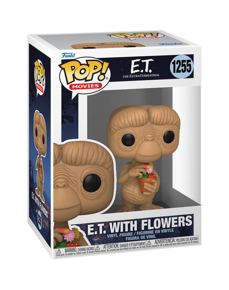 FUNKO POP -ET- EL EXTRATERRESTRE-40TH E.T W/ FLOWERS