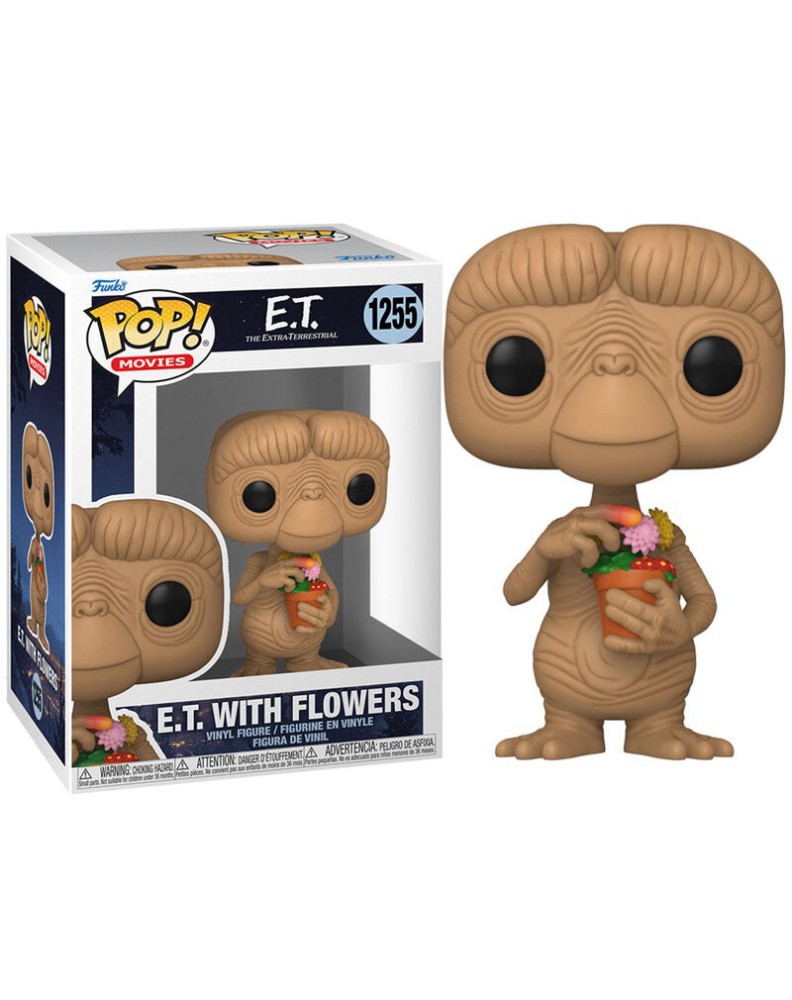 FUNKO POP -ET- EL EXTRATERRESTRE-40TH E.T W/ FLOWERS