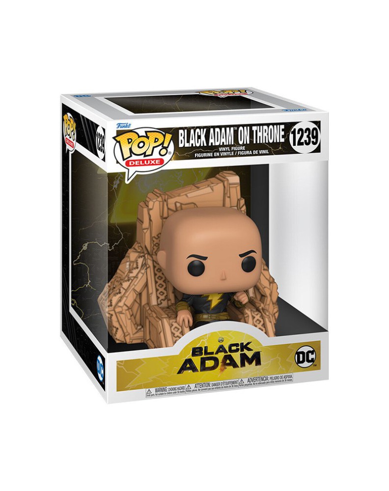 FUNKO POP-DC COMICS-BLACK ADAM - ON THRONE