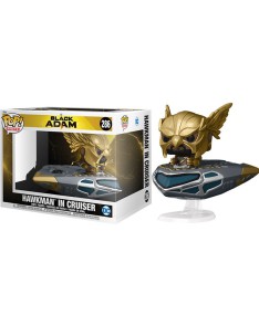 FUNKO POP-DC COMICS-BLACK ADAM - HAWKMAN IN CRUISER