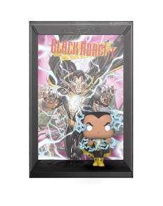 FUNKO POP-DC COMICS COVER-BLACK ADAM - GLOW IN THE DARK