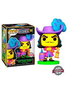 FUNKO POP-DISNEY-VILLAINS-HOOK (BLACKLIGHT) EXCLUSIVE