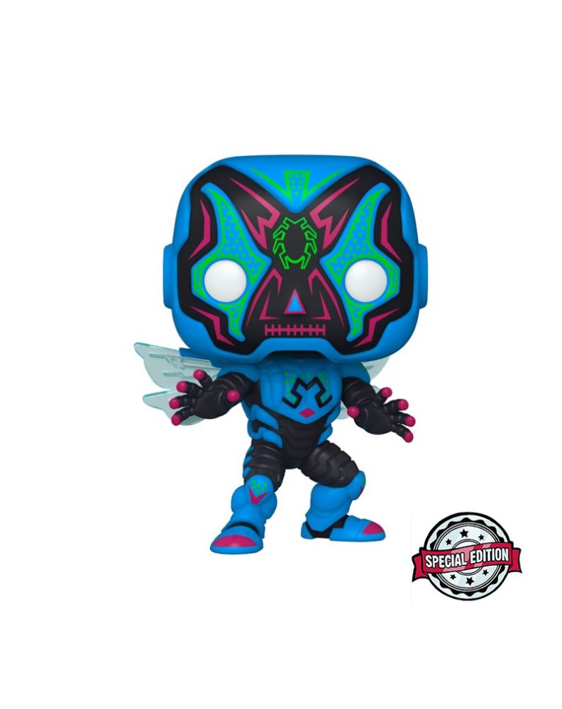 FUNKO POP-DC-DIA DE LOS DC-BLUE BEETLE (GW) EXCLUSIVE