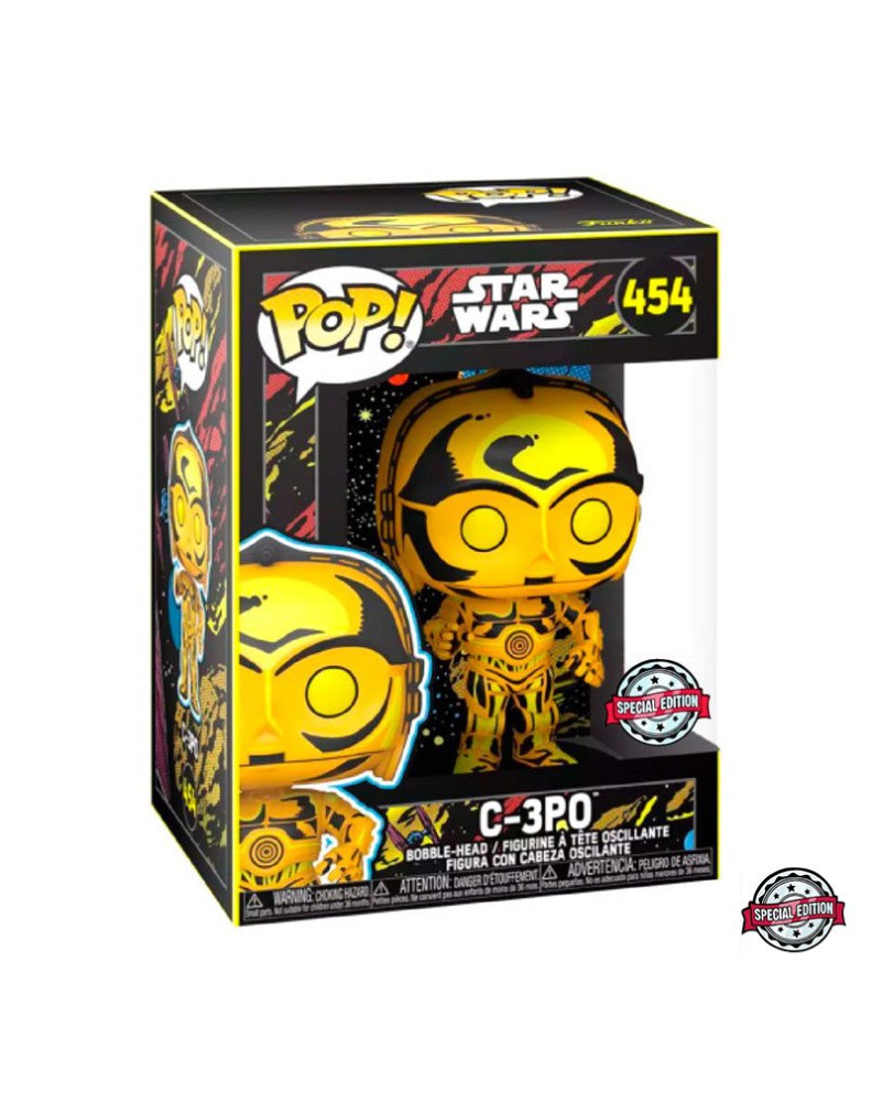 FUNKO POP-STAR WARS-RETRO SERIE-C-3PO EXCLUSIVE