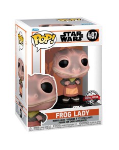 FUNKO POP-STAR WARS-MANDALORIAN-FROG LADY EXCLUSIVE