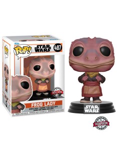 FUNKO POP-STAR WARS-MANDALORIAN-FROG LADY EXCLUSIVE