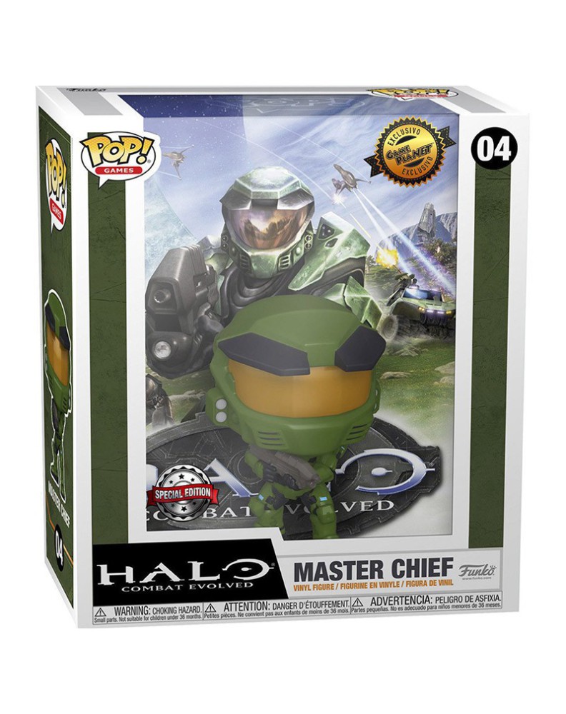 FUNKO POP-COVER HALO MASTER CHIEF