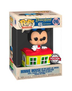 FUNKO POP-DISNEY- TREN CASEY JR- MINNIE IN CAR 6 EXCLUSIVE