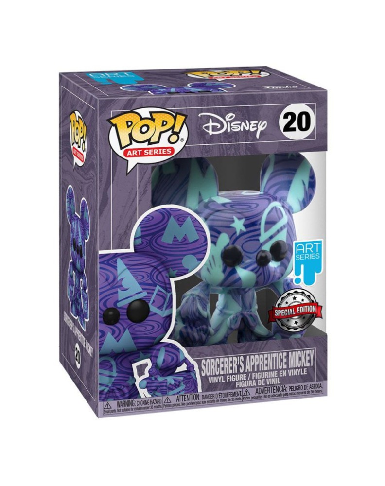 FUNKO POP-DISNEY- SORCERER´S APPRENTICE MICKEY HARD ACRYLIC PROTECTOR