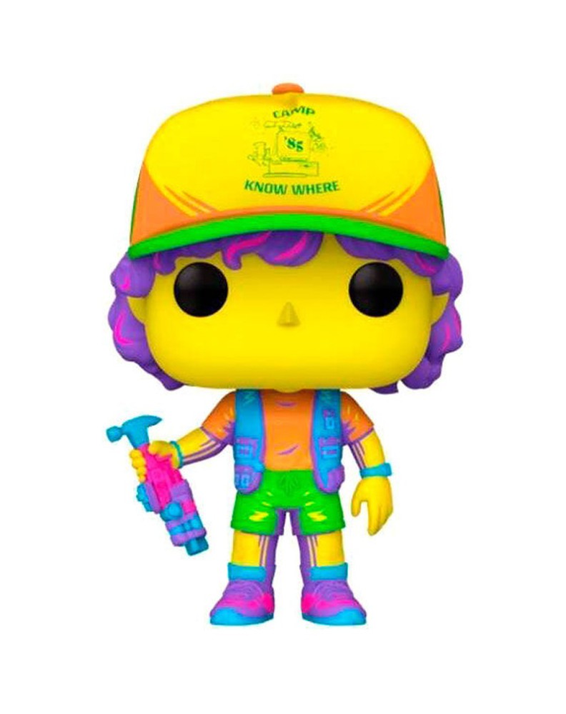 FUNKO POP-STRANGER THINGS- DUSTIN IN BEEF BLACK LIGHT EXCLUSIVE