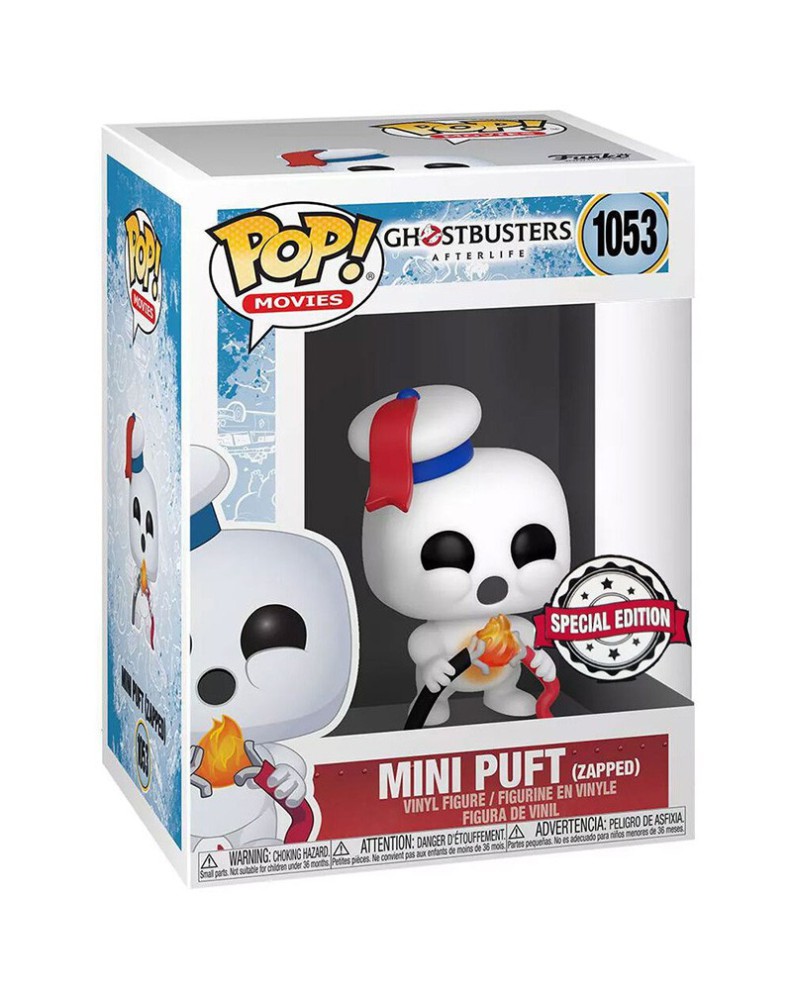 FUNKO POP-GHOSTBUSTER- AFTERLIFE-ZAPPED MINI PUFT- SPECIAL EDITION