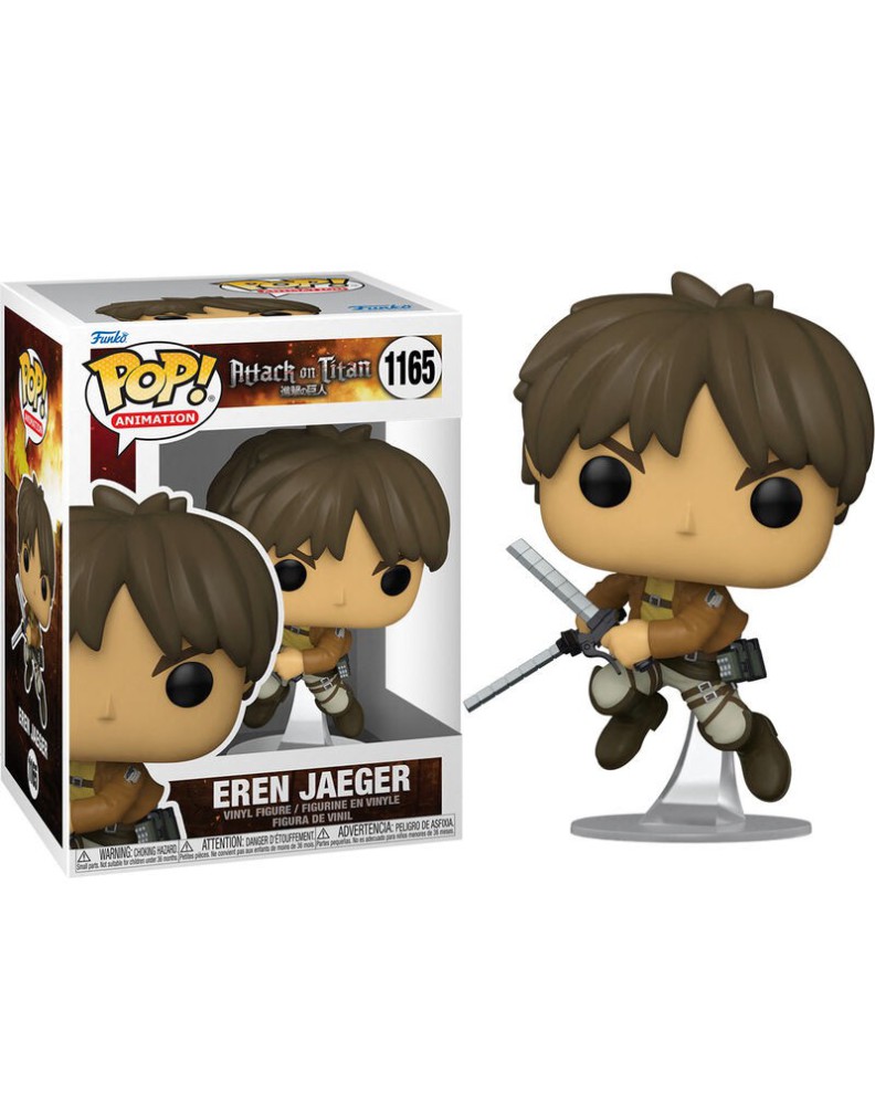 FUNKO POP ATTACK ON TITAN SHINGEKI NO KYOJIN EREN JAEGER 57980