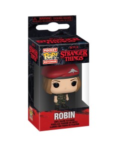 KEYCHAIN POCKET POP STRANGER THINGS HUNTER ROBIN