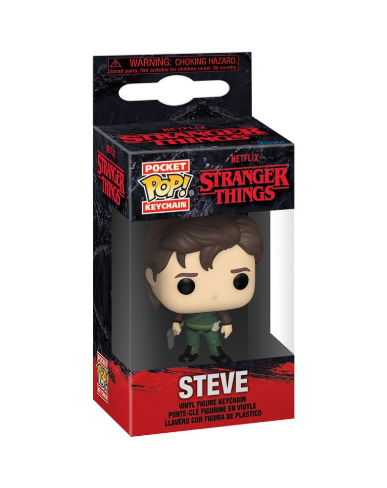 LLAVERO POCKET POP STRANGER THINGS HUNTER STEVE