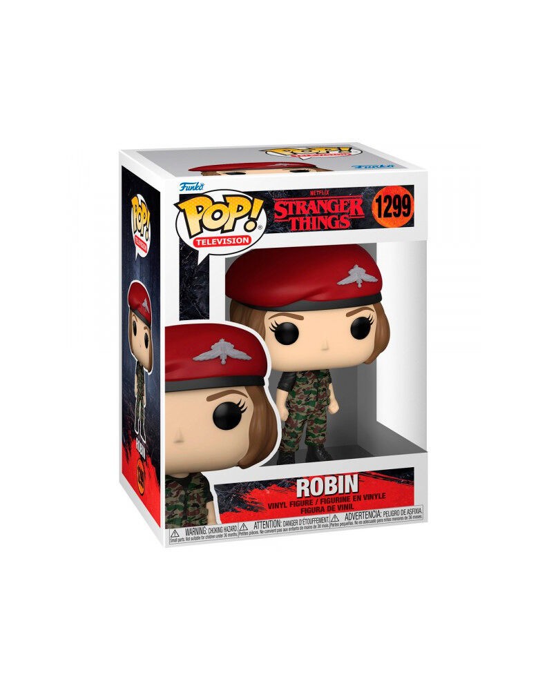 FIGURA POP STRANGER THINGS HUNTER ROBIN