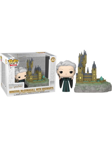 POP TOWN: HP COS20TH- MINERVA W/HOGWARTS HARRY POTTER