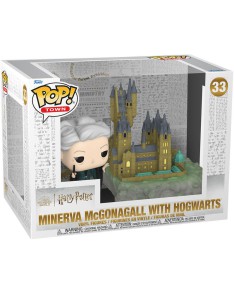 POP TOWN: HP COS20TH- MINERVA W/HOGWARTS HARRY POTTER