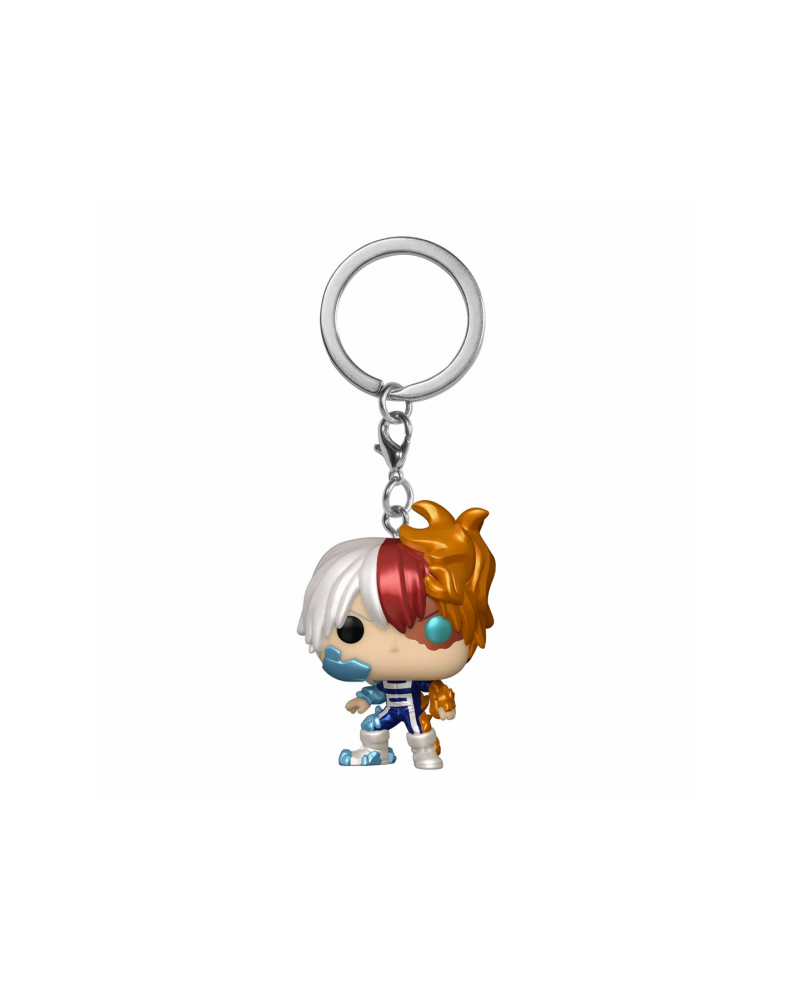 FUNKO POP! KEYCHAIN TODOROKI (MT) (EXCLUSIVE) - MY HERO ACADEMIA