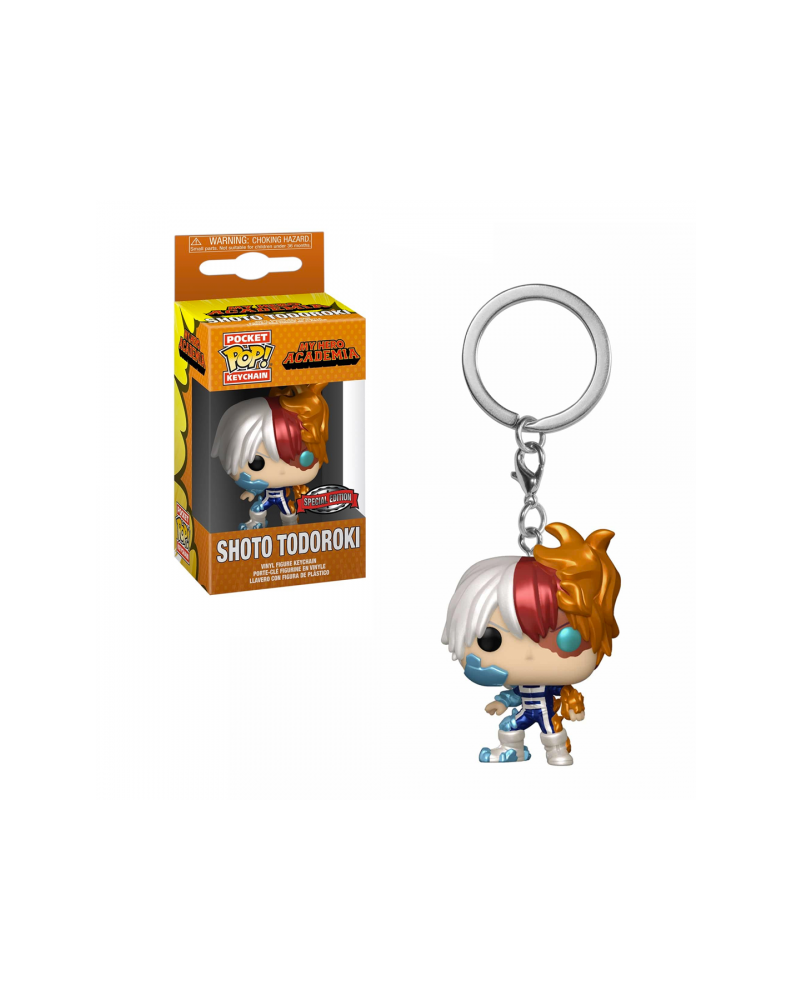 FUNKO POP! KEYCHAIN TODOROKI (MT) (EXCLUSIVE) - MY HERO ACADEMIA