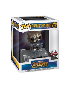 FUNKO POP! RIDE DLX GUARDIANES DE LA GALAXIA POP! ROCKET (EXCLUSIVO) - MARVEL