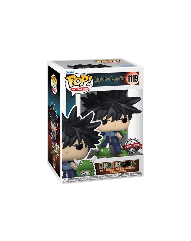 FUNKO POP! AND BUDDY MEGUMI W/TOADS (EXCLUSIVE) - JUJUTSU KAISEN