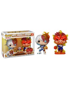 BLISTER 2 FIGURAS POP MY HERO ACADEMIA SHOTO TODOROKI & ENDEAVOR EXCLUSIVE