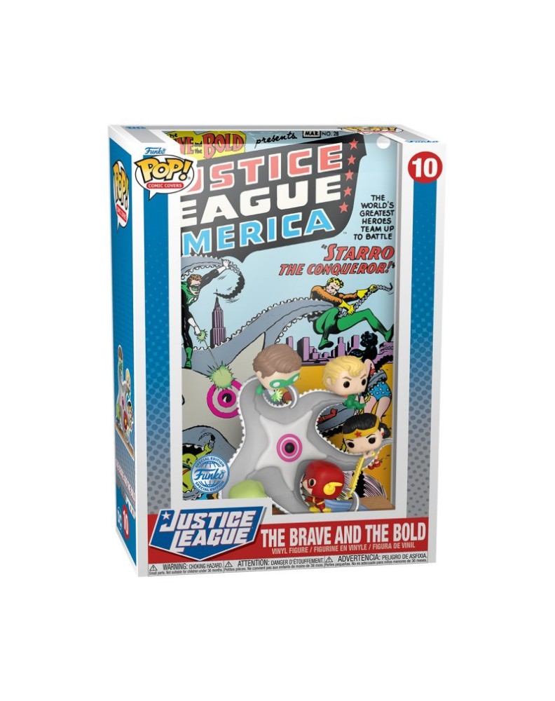 FUNKO POP! COMIC COVER 10 JUSTICE LEAGUE THE BRAVE AND THE BOLD – DC COMICS