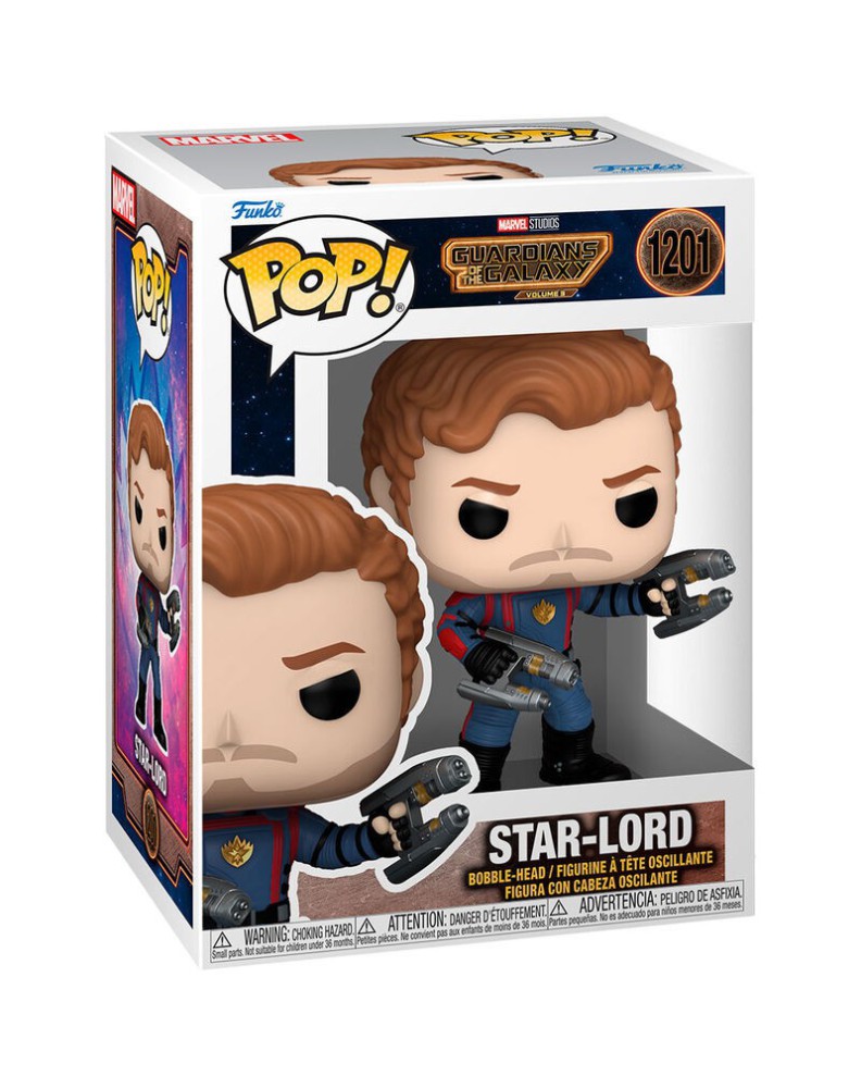 FUNKO POP! MARVEL: GUARDIANES DE LA GALAXIA 3 - STAR-LORD