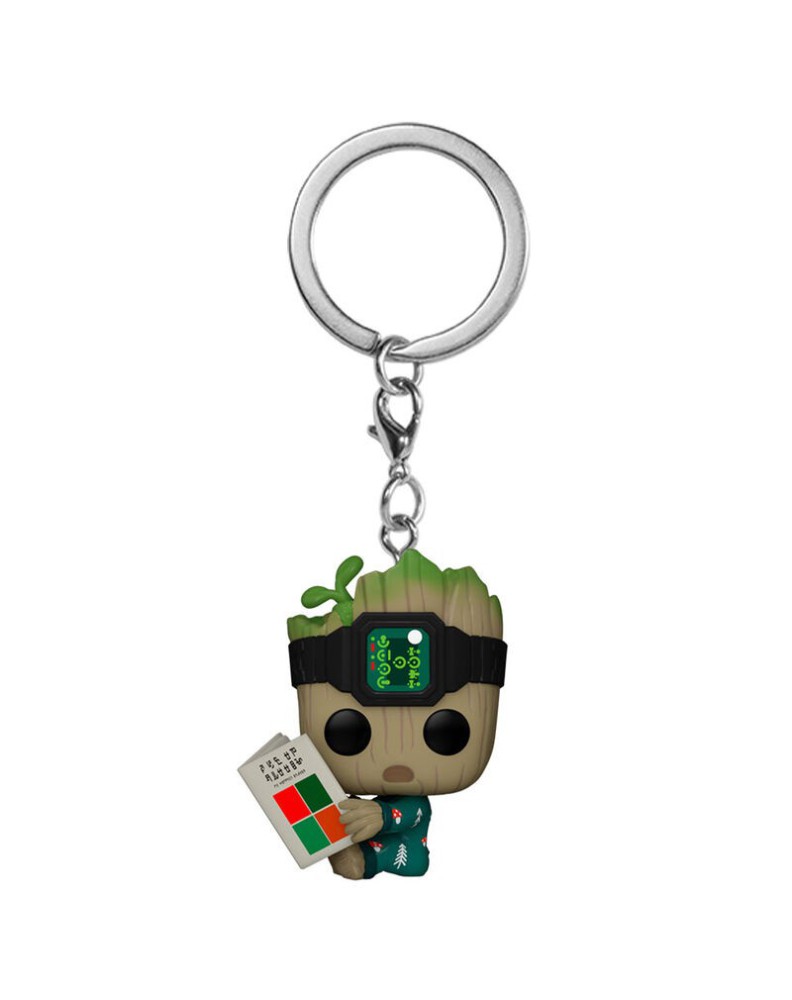 FUNKO POCKET POP GROOT WITH ONESIE MARVEL I AM GROOT KEYCHAIN