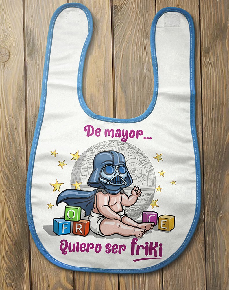 BABY BIB I WANT TO BE A GEEK