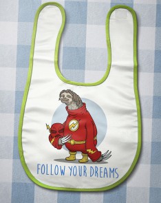 FOLLOW YOUR DREAMS BABY BIB