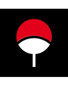 NARUTO SHIPPUDEN - Snapback Cap - Black & Red - Uchiha