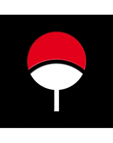 GORRA NARUTO SHIPPUDEN UCHIHA - NEGRA Y ROJA