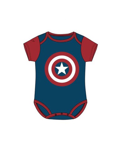 BODY BEBE LOGO CAPITAN AMERICA