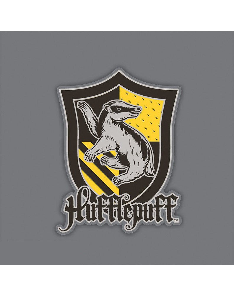 GORRA HUFFLEPUFF GRIS Y AMARILLA - HARRY POTTER