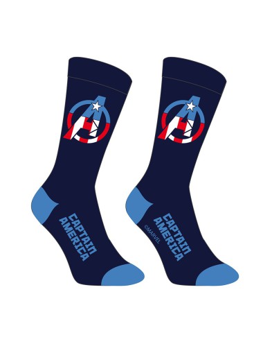 CALCETINES CAPITAN AMERICA MARINO/ROYAL