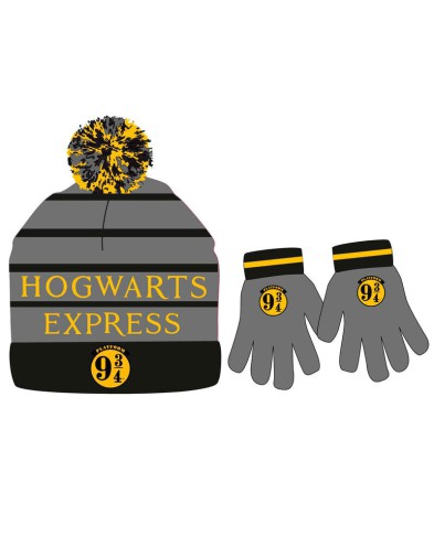 SET GORRO-GUANTES NIÑO HARRY POTTER