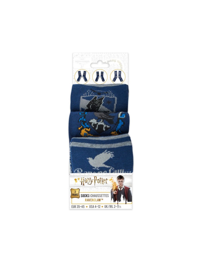 SET DE CALCETINES HARRY POTTER RAVENCLAW
