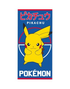 BEACH TOWEL COTTON CHILD POKEMON 02